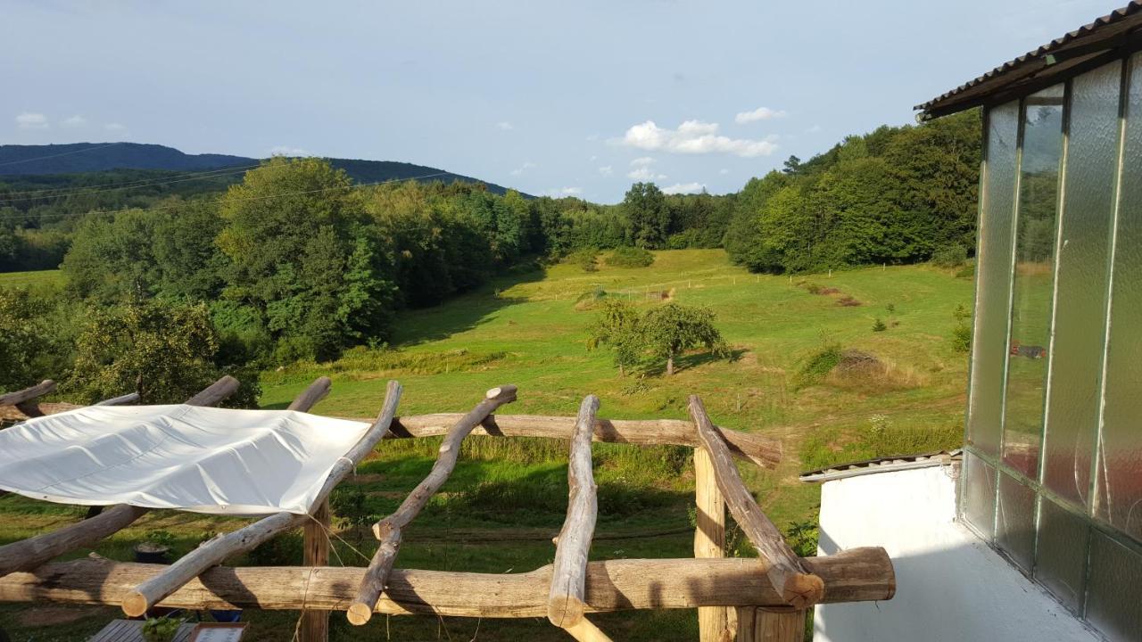 Ferienwohnung CŒUR VERT ökologisch mit viel Ambiente für Seelen-Wellness Ronchamp Exterior foto