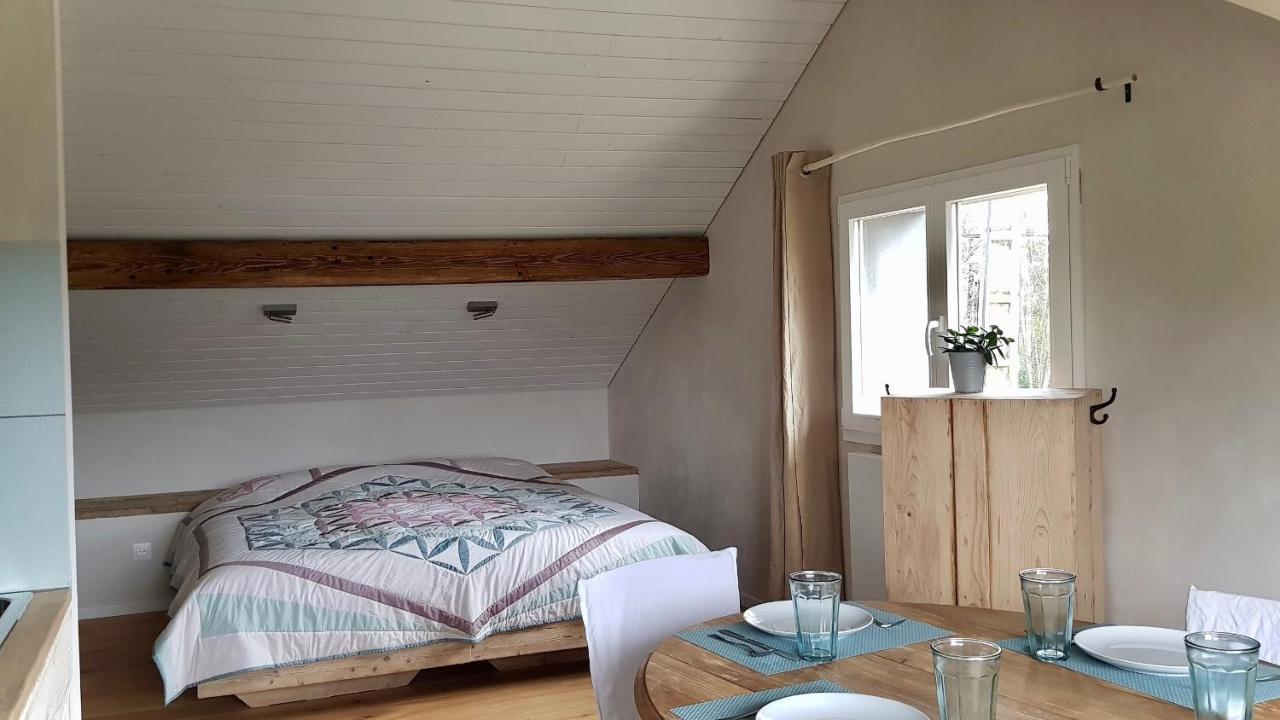 CŒUR VERT ökologisch mit viel Ambiente für Seelen-Wellness Ronchamp Exterior foto