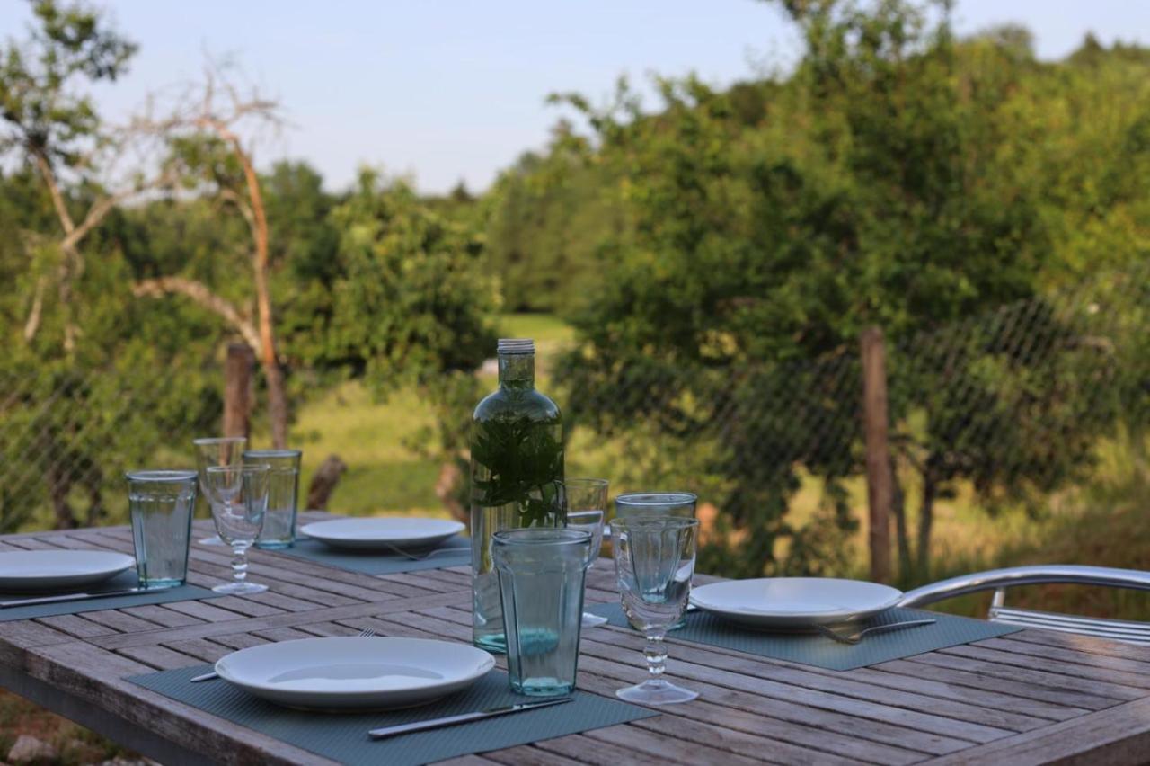 Ferienwohnung CŒUR VERT ökologisch mit viel Ambiente für Seelen-Wellness Ronchamp Exterior foto