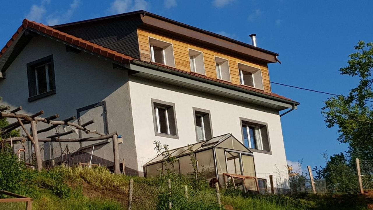 CŒUR VERT ökologisch mit viel Ambiente für Seelen-Wellness Ronchamp Exterior foto