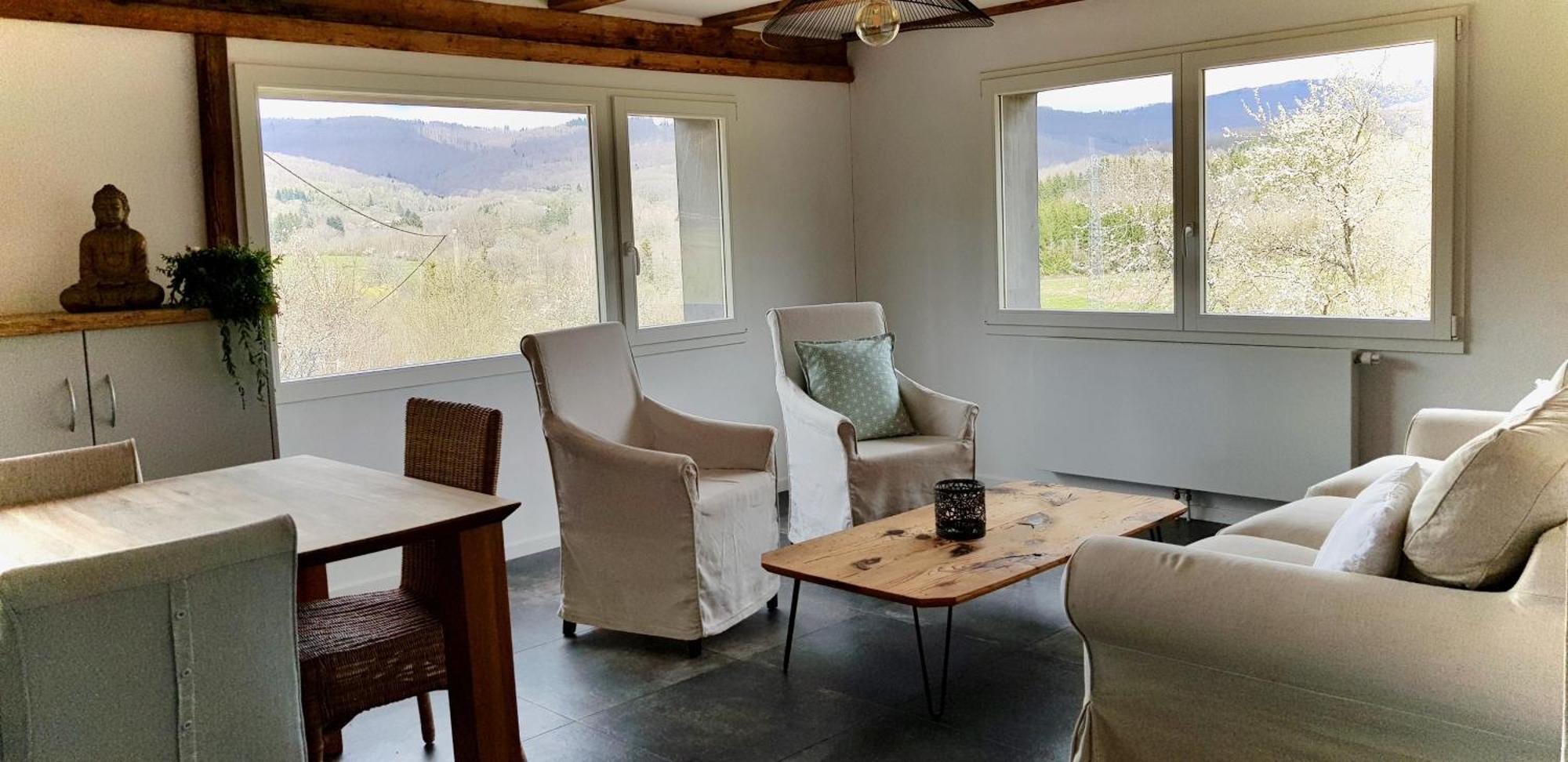 CŒUR VERT ökologisch mit viel Ambiente für Seelen-Wellness Ronchamp Zimmer foto