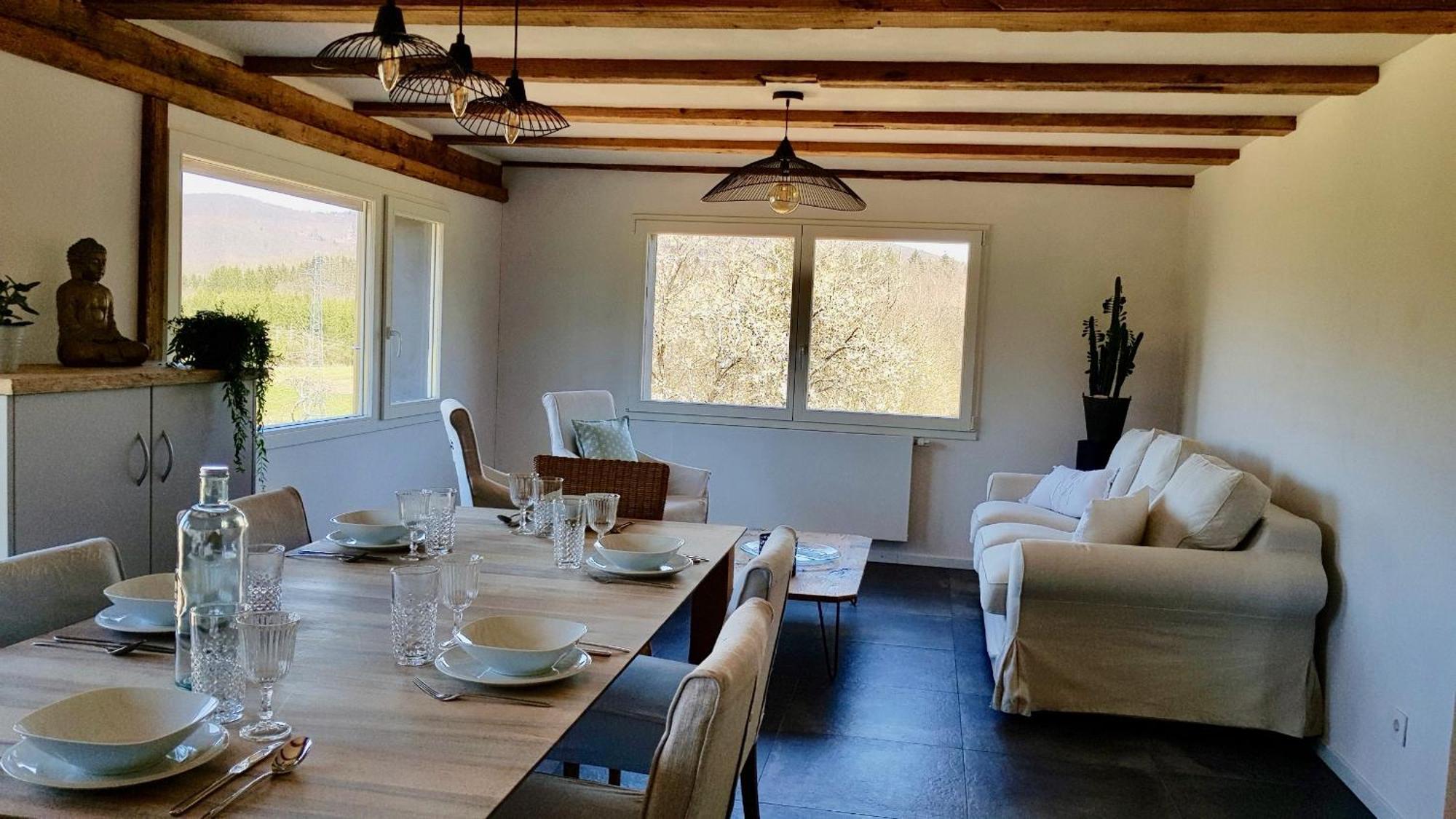 CŒUR VERT ökologisch mit viel Ambiente für Seelen-Wellness Ronchamp Zimmer foto